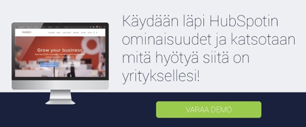 HubSpot-ominaisuudet